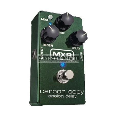 MXR M169 - Pédale de délai analogique Carbon