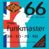 Rotosound FM66 - Jeu de cordes Funkmaster 30-50-70-90 pour basse électrique