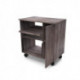 Glorious Dj MODULAR SIDE RACK WALNUT - Meuble finition bois Walnut et rack 12U configurable pour materiel Studio et HiFi