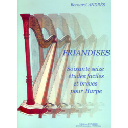 Andres - Friandises Harp - Harpe - Recueil