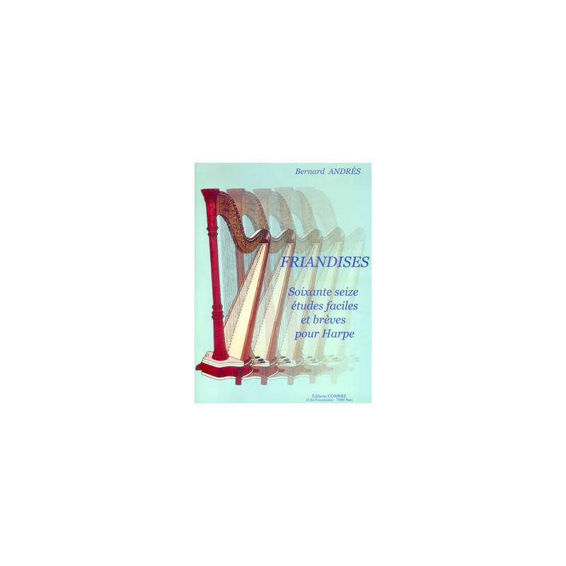 Andres - Friandises Harp - Harpe - Recueil