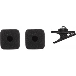 Shure RK379 - 2 bonnettes et pince pour micro serre-tête SM31FH