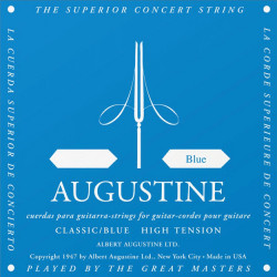 Augustine BLEU1-MI - Corde 1e Nylon Bleu tension forte pour guitare classique (à l'unité)