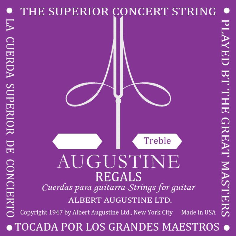 Augustine RG3-SOL - Corde 3e Nylon Clair pour guitare classique (à l'unité)