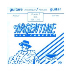 Argentine 1215 - Corde à boule acier 0.36 pour guitare