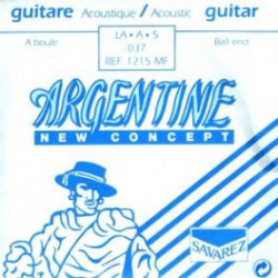 Argentine 1215MF - Corde à boule acier 0.37 pour guitare