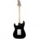 Eko ST100-BLK - Guitare électrique type stratocaster finition noire