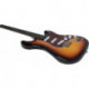 Eko ST100-SB - Guitare électrique type stratocaster finition sunburst