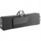 Stagg KTC-140D - Etui semi-rigide 150x40x20 pour clavier avec roulettes et poignée