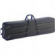 Stagg KTC-140D - Etui semi-rigide 150x40x20 pour clavier avec roulettes et poignée