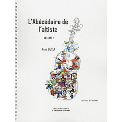 Anne Derex - L'Abécédaire de l'Altiste volume 1 - Alto - Recueil