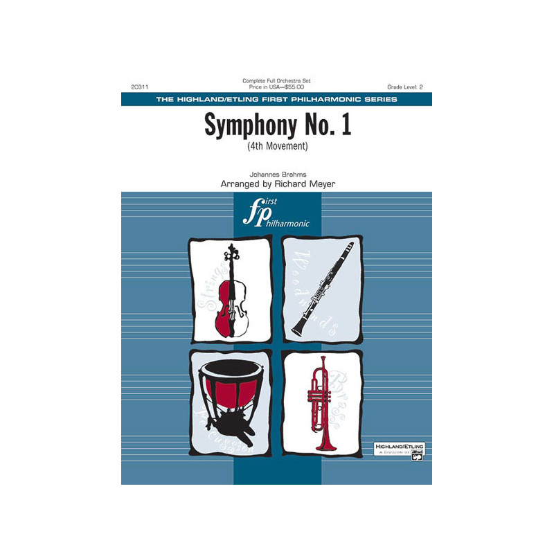 Johannes Brahms - Symphony No. 1 (4th Movement) - Orchestra - Set