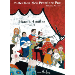 Thierry Masson - Mes premiers pas à quatre mains Vol.2 - Piano, 4 Hands - Recueil