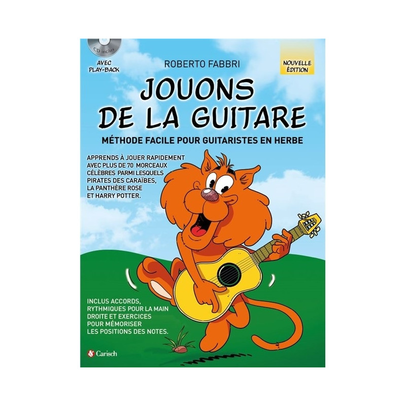 Jouons de la Guitare - Guitare - Recueil avec support(s) en ligne