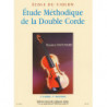 Maurice Hauchard - Étude Méthodique de la Double Corde 1 1er cahier - 1ère position - Violon - Conducteur
