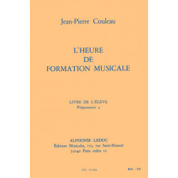 Jean-Pierre Couleau - L'heure de formation musicale - Préparatoire 2 - Elève - Recueil
