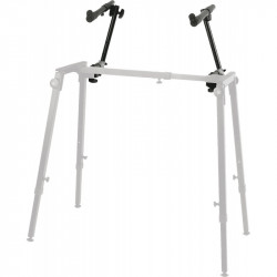 Quiklok WS422 - Extension 2nd clavier orientable pour stand WS/421 fixation sur armature carrée