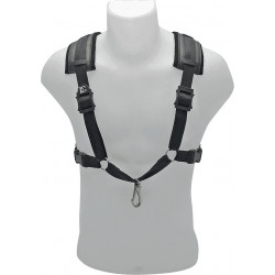 BG S40CMSH - Harnais confort homme mousqueton métal pour saxophone alto ou tenor