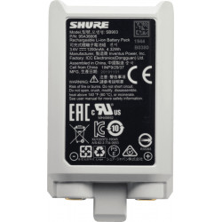 Shure SB903 - Accus rechargeables - Accu Li-Ion pour SLXD1 / SLXD2