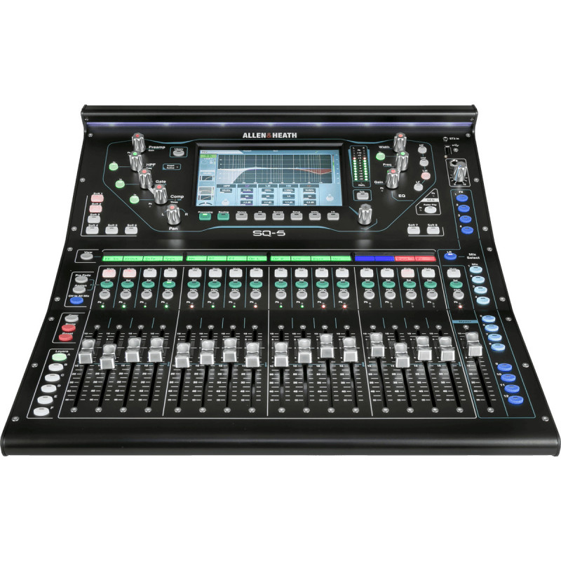 Allen & Heath SQ-5 - Consoles numériques 96khz jusqu'à 48 canaux rackable