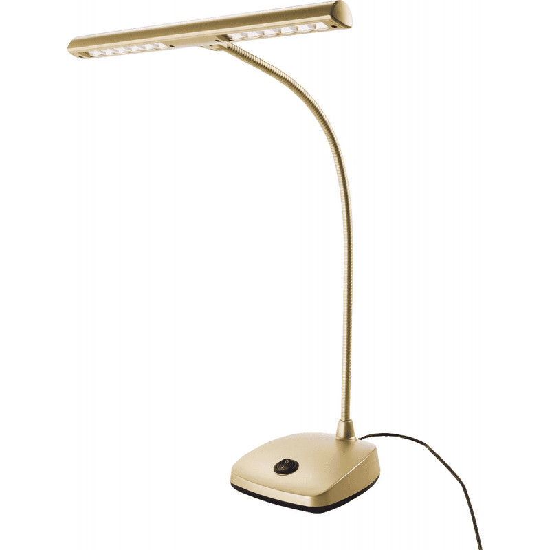 K&M 12297-40 - Lampe piano Led sur secteur, dorée