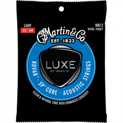 Martin MK12 - Jeu de cordes Kovar Luxe Nickel-Cobalt Light 12-54