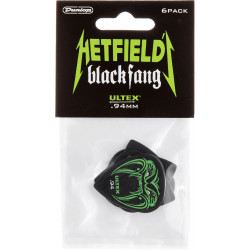 Dunlop PH112P94 - Lot de 6 médiator 0,94mm James Hetfield (ultex)