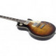 Eko LS300-HB - Guitare électrique type Les Paul couleur Honey Sunburst
