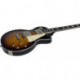 Eko LS300-HB - Guitare électrique type Les Paul couleur Honey Sunburst