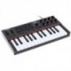 Akai Professional MPKMINI4-B - Clavier maitre USB 25 mini notes 8 pads 8 controleurs noir