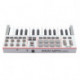 Akai Professional MPKMINI4-W - Clavier maitre USB 25 mini notes 8 pads 8 controleurs blanc