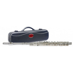 Stagg 77-FE - Flute traversière en ut, 16 plateaux pleins, tête droite