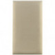 Stagg VBE - Pelote velour beige 52x29cm pour banquette piano