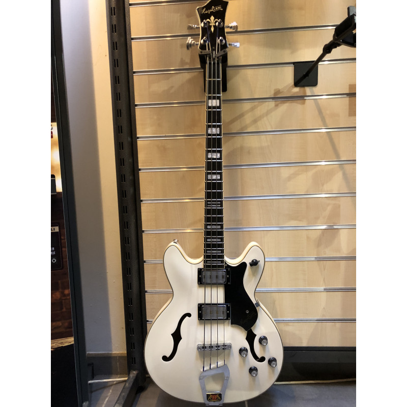 Basse Hagstrom Viking White + Etui