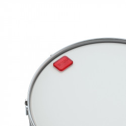 Evans EQPODS - 7 Atténuateurs d'harmoniques en gel rouge pour batterie