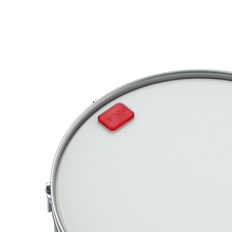 Evans EQPODS - 7 Atténuateurs d'harmoniques en gel rouge pour batterie