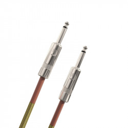 D'Addario Planet Waves BG-20TW - Cable instrument jack Custom tressé Tweed 6m