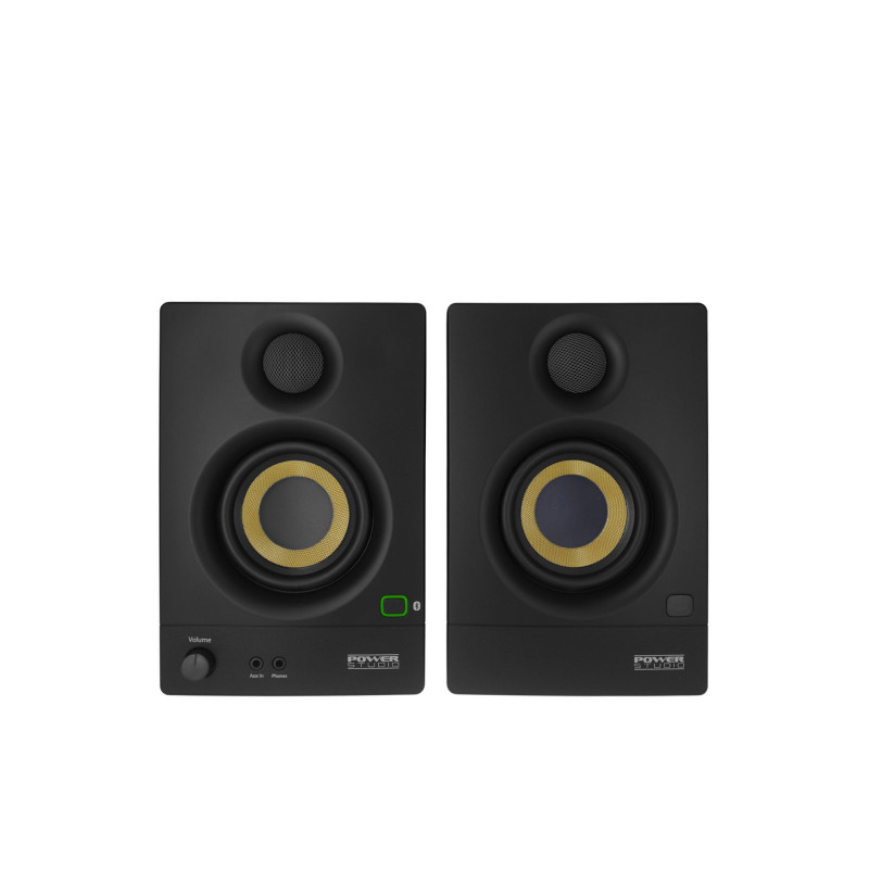 Power Studio VEGA 3 BT - Paire d'enceintes de monitoring 3" 2x25w avec bluetooth