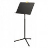 Hercules BS200B-PLUS - Pupitre orchestre plateau plein noir QUICK-N-EZ
