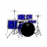 Mapex CM5294FTCIB - Batterie acoustique d'étude Comet Stage 22" Blue Indigo complète avec siège, cymbales et baguettes