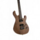 Cort G300RAW-NS - Guitare électrique 2 micros Humbuckers Seymour Duncan SH2N & TB4 naturel satiné