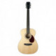 Cort L60OP - Guitare acoustique Orchestra table épicéa massif naturel pores ouverts