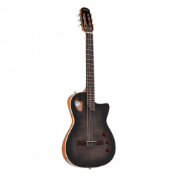 Angel Lopez SHERRY CE BK - Guitare electro acoustique Hybrid Nylon Black