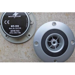Monacor DT-90 - Haut-parleur Tweeter 60w 8ohms