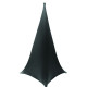 Ibiza LYCRA-STAND-1.2M-BK - Toile extensible noir 1.2m pour pied tripode