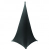 Ibiza LYCRA-STAND-1.2M-BK - Toile extensible noir 1.2m pour pied tripode