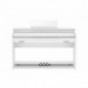 Casio AP-S450WE - Piano numérique meuble slim blanc 88 touches mécanique à marteaux hybride