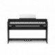 Casio AP-S200BK - Piano numérique meuble slim noir 88 touches toucher ivoire et ébène mecanisme à marteaux