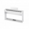 Casio AP-S200WE - Piano numérique meuble slim blanc 88 touches toucher ivoire et ébène mecanisme à marteaux