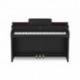 Casio AP-300BK - Piano numérique meuble noir 88 touches toucher ivoire et ébène mecanisme à marteaux